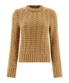 Aspesi Maglione Girocollo In Maglia Pointelle