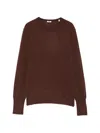 Aspesi Pullover Mit Rundhalsausschnitt In Brown