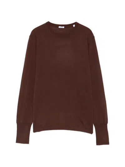 Aspesi Pullover Mit Rundhalsausschnitt In Brown