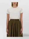 Aspesi Crew Neck Plain Cotton T-shirt