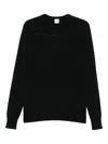 Aspesi Crew-neck Sweater In Black