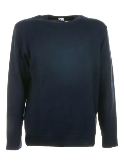 Aspesi Crew-neck Sweater In Blue