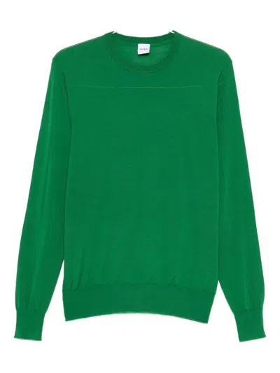 Aspesi Crew-neck Sweater In Green