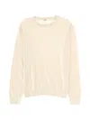 Aspesi Crew Neck Knitted Sweater In Neutral