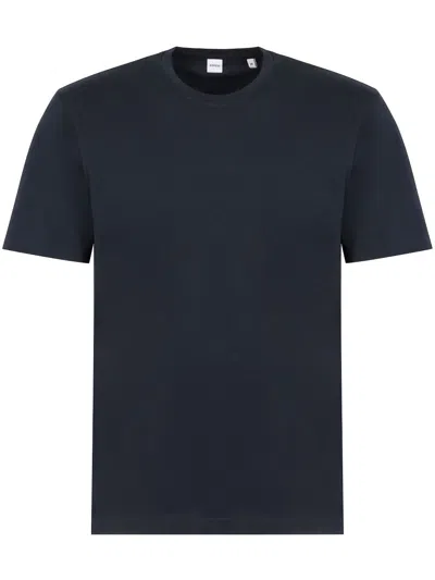 Aspesi Crew-neck T-shirt In Blue