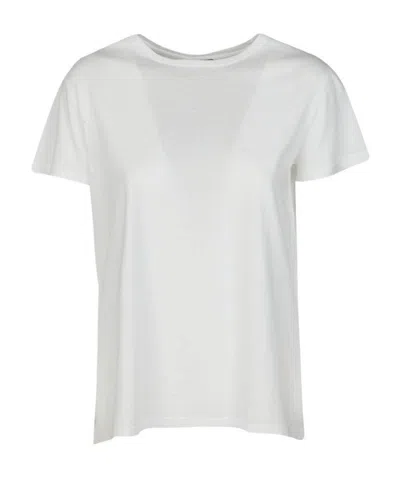 Aspesi Crew Neck T-shirt In White
