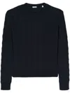 ASPESI ASPESI CREWNECK SLEEVED SWEATER