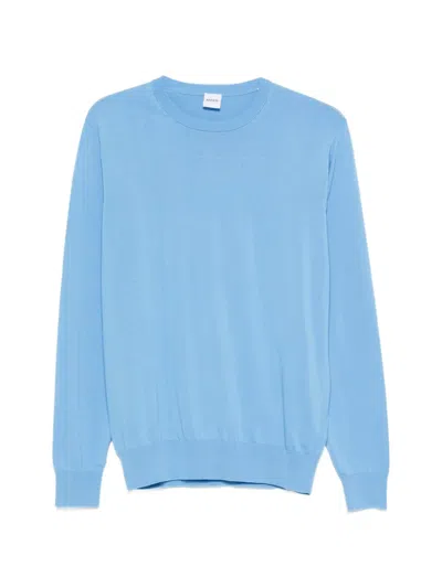 Aspesi Crew-neck Sweater In Blue