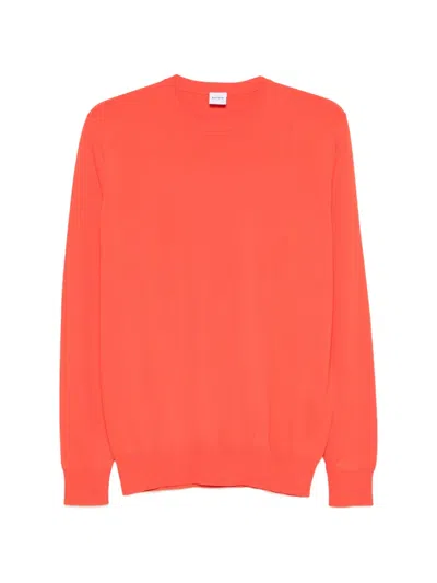Aspesi Crew-neck Sweater In Red