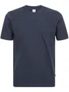 Aspesi Blue Jersey T-shirt In Navy