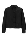 Aspesi Button-up Patch-pocket Jacket In Black