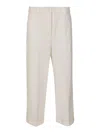 ASPESI CROPPED BUTTONED TROUSERS