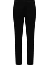 Aspesi Cropped Trousers In Black