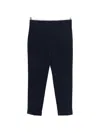 Aspesi Classic Trousers In Navy Blue Cotton In Blue