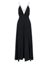 Aspesi Backless Dress In Black