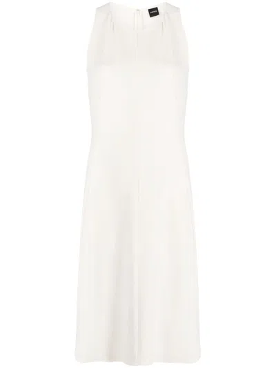 Aspesi Darted A-line Dress In Neutrals
