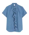 Aspesi Denim Shirt In Blue
