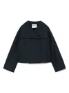 Aspesi Double-breasted Blazer In Blue