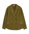 Aspesi Military Green Double Breasted Jacket