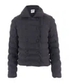 Aspesi Double-breasted Casual Jacket In Black