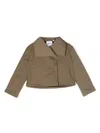 Aspesi Double-breasted Jacket In Green