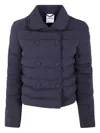 Aspesi Double-breasted Casual Jacket In Blue