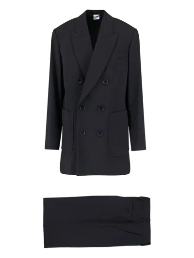 ASPESI DOUBLE-BREASTED POCKET SUIT