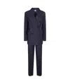 Aspesi Classic Suit With Doublebreast Jacket In Black