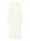 Aspesi Double Wool Coat In Neutrals