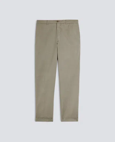 Aspesi Dover Trousers In Garment-dyed Stretch Cotton Gabardine In Green