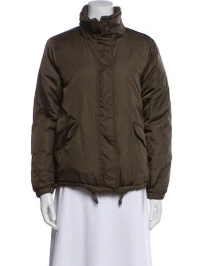 Pre-owned Aspesi Down Jacket In Green