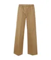 Aspesi Draw Rope Hot Sewn Sweatpants In Brown