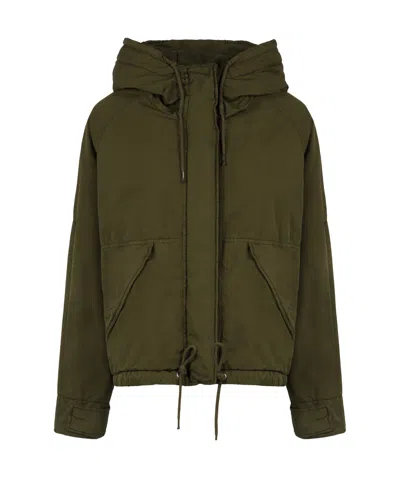 ASPESI ASPESI DRAWSTRING HOODED JACKET