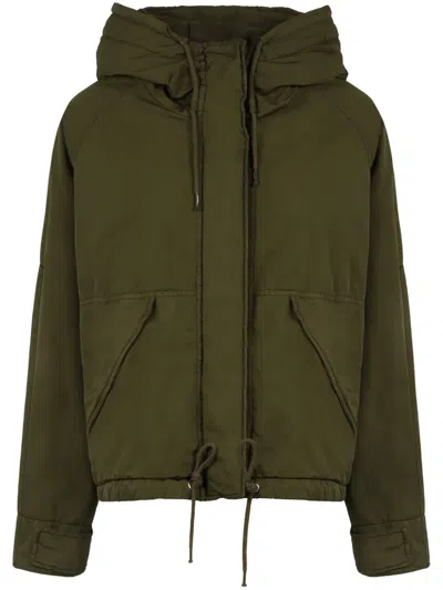 ASPESI DRAWSTRING HOODED JACKET