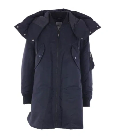 ASPESI ASPESI DRAWSTRING HOODED PADDED COAT