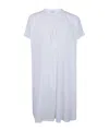 Aspesi Drawstring Shirt Dress In Blue