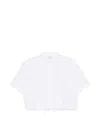 Aspesi 드로스트링 셔츠 In White