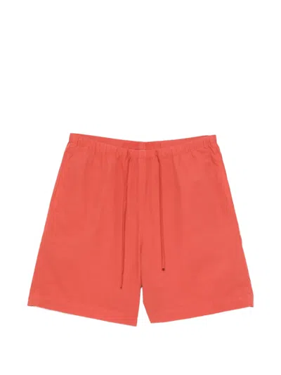Aspesi Drawstring Shorts In Red