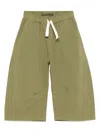 Aspesi Drawstring Trousers In Green
