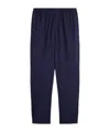 Aspesi Drawstring-waist Tapered Trousers In Black