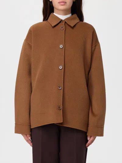 ASPESI JACKET ASPESI WOMAN COLOR BEIGE,H57732022