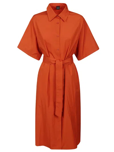 Aspesi Dress Mod.2957 In Arancione