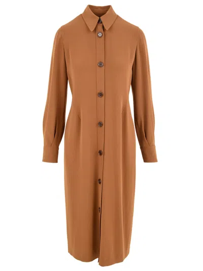 Aspesi Dresses In Brown