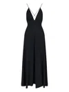 Aspesi Backless Dress In Black