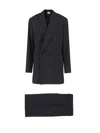 Aspesi Double-breasted Suit - Black In Black