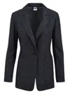 Aspesi Dresses Denim In Black
