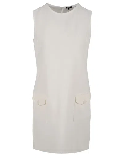 Aspesi Dresses Natural In White