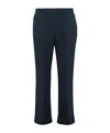 Aspesi Elastic Waist Casual Pants In Black