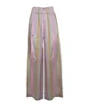 Aspesi High Straight Waist Trousers In Gray