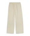 Aspesi Elastic Waistband Casual Pants In Neutral